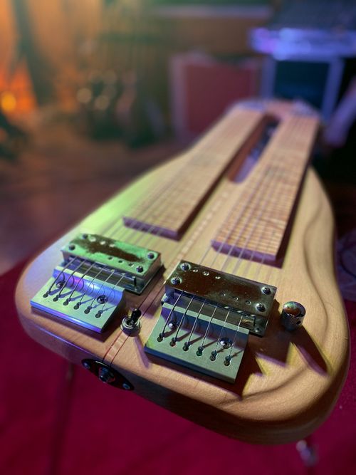 Drake Guitars custom twin neck lap steel