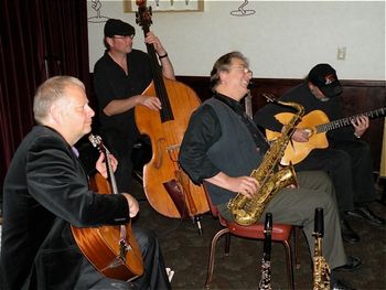 Hot Club Pacific - Django Reinhardt inspired Gypsy Jazz Band I've been with for a couple years. Some of the most fun playing I've ever done.