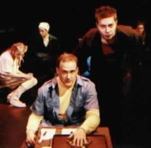 John Hartmann, Sam Regal, background Ann Marie Nest and Elizabeth Mozer, 2002.