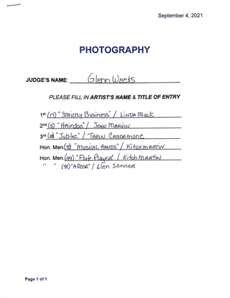 Photography Winners