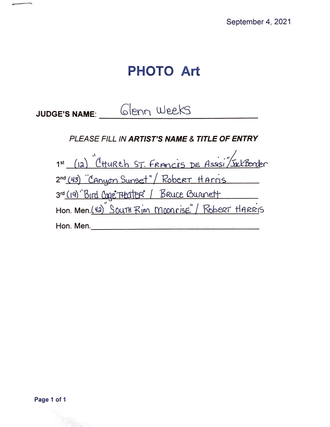 Photo Art Winners