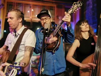 TJ Blair, Jeremy Hamm, Jess Reimer - Live at the Times Change(d) High and Lonesome Club. Photo by Jesse Millar