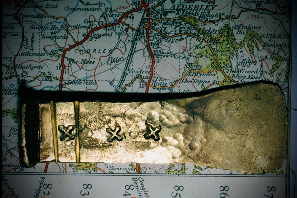 One of the Axe-Head ingots found in Alderley Edge