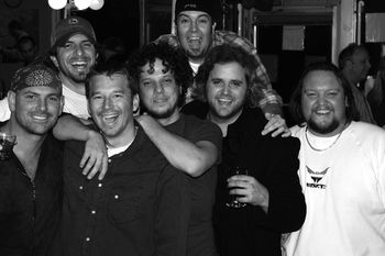 Cliff with recording artists Keith Anderson and H2H...and songwriters Arlis Albritton and Randy Houser.