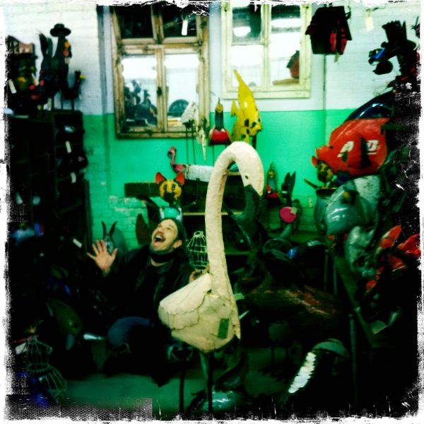 Shopping at the Yorkshire Glen General Store.