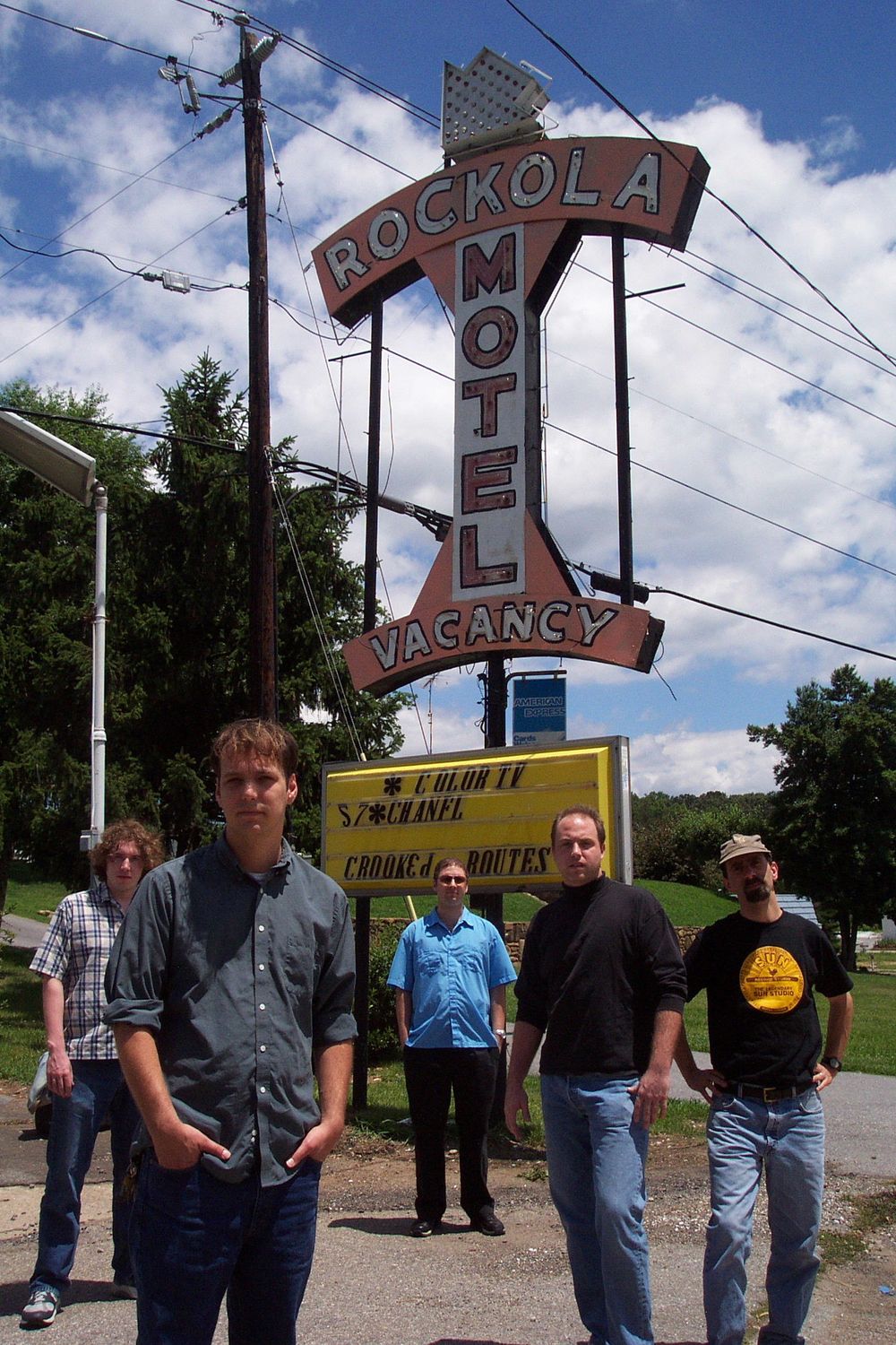 Crooked Routes was my first band. Very proud of the music we played together. Sadly, the Rockola is gone, but it was a wonderful West Asheville image.