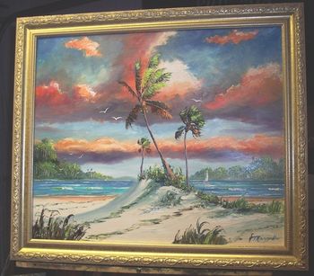 Another photo of 'Spectacular beach' (SOLD - Florida State University, University Relations, Tallahassee, FL)