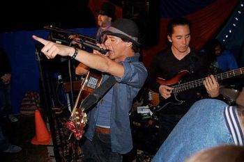 La Gente live performing @ MAPP (Mission Arts Performance Project) at "Casa De Los Sentidos" SF w/ Jordan Feinstein, Shiono, Rafael Sarria