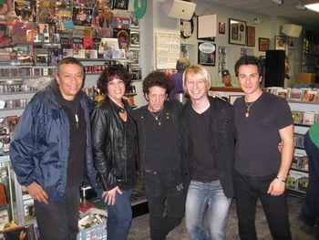 11/2011 - Alex Alexander - Jo Wymer - Willie NIle - Steve Romanowsky - Johnny Pisano at the Record Collector in Bordentown, NJ