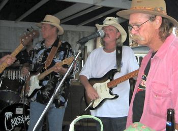 Bob, Jimmy Smith, and Donnie Coleman at the Gary Stewart Birthday & tribute show at Mother Tucker's in Ft. Pierce May 29th 2010.