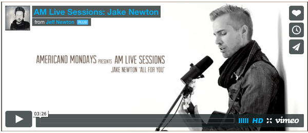 See Jake Newton on Americano Mondays HERE