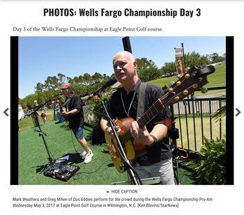 Wells Fargo Championship at Eagle Point Golf a Club #starnews #wellsfargochampionship #doseddies #liveentertainment #pga DosEddies.com