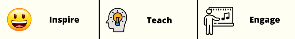 inspire - teach - engage