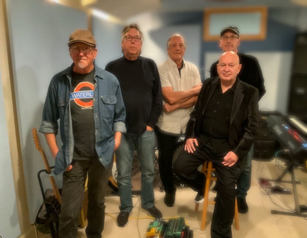 left to right: dave benton, phil davis, lee laski, joel tappero and don irwin