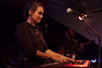 Claude Hurtubise on keys; Kimberly & the Dreamtime Heart Wave Launch; Nov 9, 2016; Casa del Popolo, Montreal; Photo by Matt Eastwood