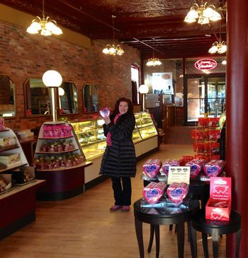 No visit to St. Stephen is complete without visiting the Ganong chocolate store! Enjoyed a lovely stay complete with espresso, almond bark, & dark chocolate Chicken Bone bark!