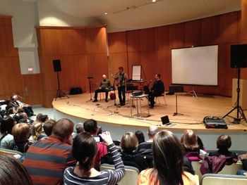 Friday was the Worship Leaders Intensive. We spent the day learning from Paul Baloche, Andy Park, & Mark Hall (Casting Crowns.)