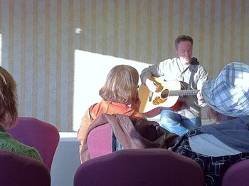 Songwriter, Don Poythress, talking about how to choose the right song for the right audience, comparing it to the different areas of the temple in Jerusalem.