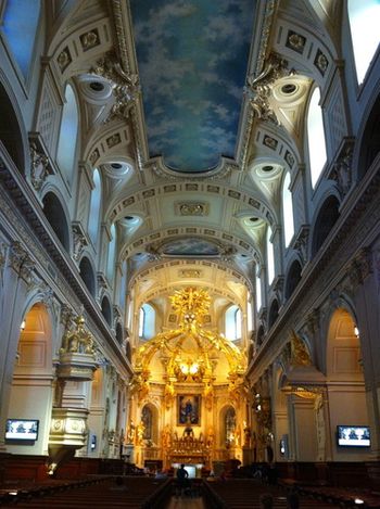 Stunning Notre Dame Cathedral! One of the original cathedrals on the continent, it'll celebrate its 350th anniversary in 2014.