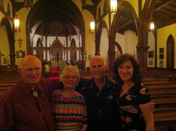 After chatting, we discovered that these 2 men taught psychology with Allison's Dad, Hollis Hiscock, very early in his career!! Small world :)