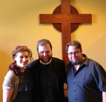 Attending Church of the Redeemer with Rev. Thomas McKenzie, author of The Anglican Way and master air guitar player...