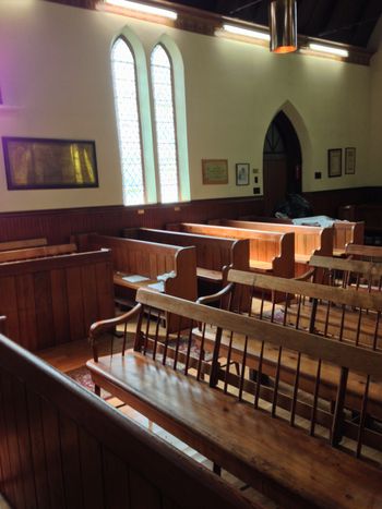 St. Anne's Anglican Church, Campobello. Can't you imagine worshipping here with a vacationing president?