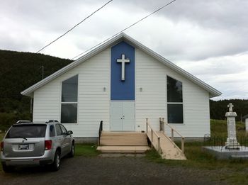 St. Mary's Church in Hodge's Cove, NL. This was our first visit to the area, and we'll definitely be back!