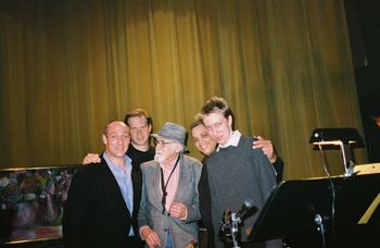Scott, Joe Gransden/tpt, Bob Newman/tnr (the only guy I've worked with who recorded with Charlie Parker) Jerry Siegel/drums and Cody Stine/pno at Sambucca - Atlanta, 2/03.