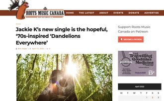 Roots Music Canada, April 12,2022