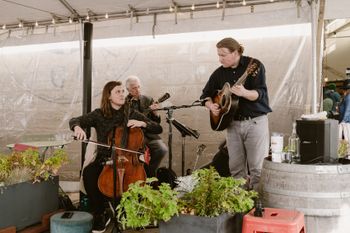 Nathaniel Grohmann, Mike Mullins, & Jason Keiser live at The Donkey & Goat Winery 12/4/22 Photo by: Derek Droese