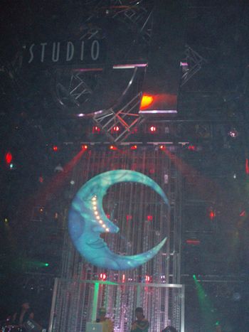 The infamous Moon Sign in Studio 54, but with a slight difference than it originally appeared... Can you spot it?