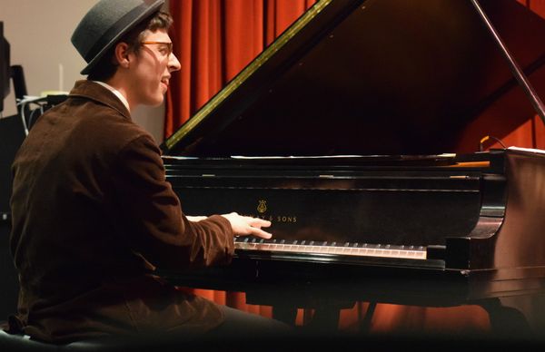 Pianist David Drake from Brighton, England.