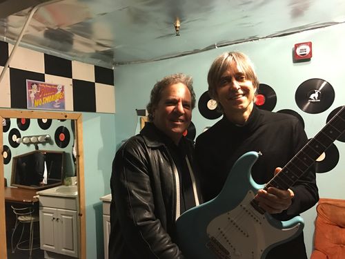 Me & Eric Johnson with my Eric Johnson guitar