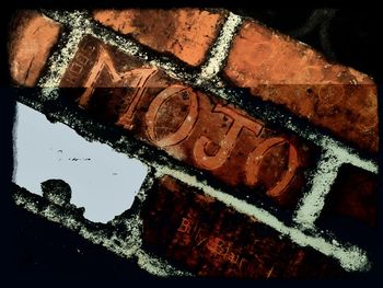 "Mr. Mojo Risin" At The Doors’ Workshop (now Forbidden Restaurant), one day Jim Morrison made an anagram from his name on a chalkboard. It read “Mr Mojo Risin” and became a memorable part of the song L.A. Woman, which was recorded at the workshop - the band downstairs, Jim doing vocals in the bathroom, and producer Bruce Botnick and the mixing board located upstairs. Known forever by this acronym, he is memorialized by a fan on a brick on Sunset Boulevard, on the front of Rainbow Bar and Grill.