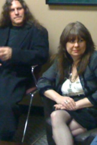 Steve Adams and Lisa LaRue being interviewed by www.theprogfiles.com