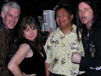 Don Schiff, Lisa LaRue, Michael Alvarez and John Payne at the 21st Annual Los Angeles Music Awards nomination ceremony.