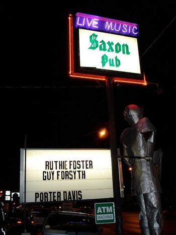 Opening for Ruthie Foster @ the Saxon 3/10/07