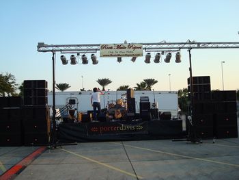 11/2/07 the stage is set @ the Armadillo Supermoto