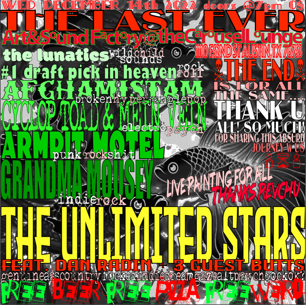Wednesday Dec 14 2022 7p-12a