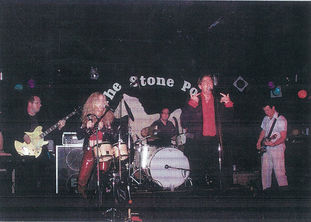 At the Stone Pony in Asbury Park, with Everlounge (with Dennis Diken of the Smithereens sitting in on drums)