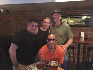 Our new friends from Wyoming at O'Shaughnessy's