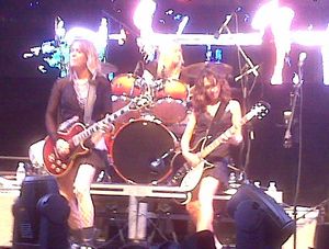 The Bangles live on stage in Hamilton