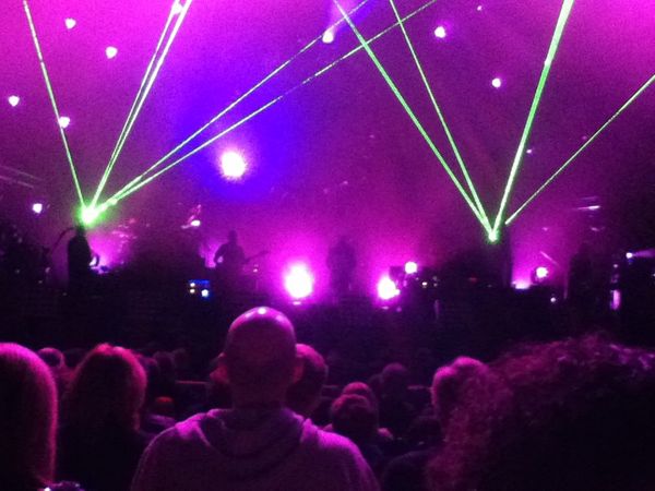 Light show from Aussie Floyd - lasers and lights