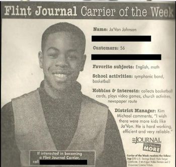 Posted on 8/6/21: Here's a throwback picture when I had paper route and was awarded Carrier of the Week.
