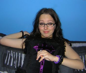 All guys love the secretary look and little Kirsty has got it goin on!!! She mysteriously weaves her way in and out of rehersals often found dancing with Rick and has now decided to take on the role of the Duplettes. So welcome Kirsty with open arms as she helps promote the band.