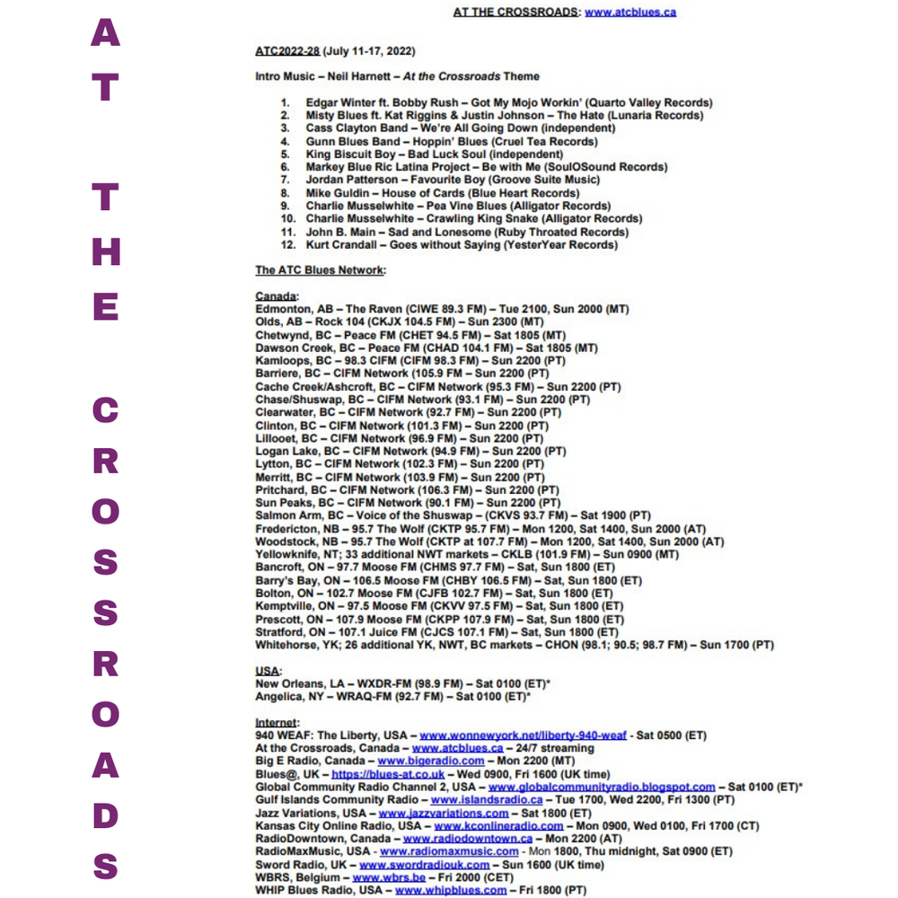 At The Crossroads Blues Network
