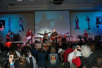Former Wings drummer Henry McCullough and guitarist Denny Seiwell on drums perform with me and the boys...