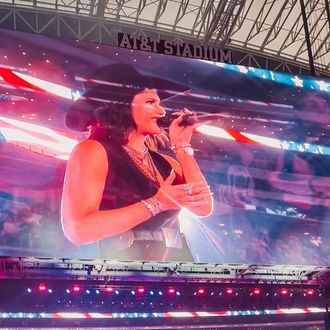 Performing National Anthem at AT&T Stadium for the PBR Global Cup 2022