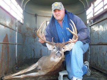 Steve is passionate about hunting, and to get this deer on his own property was the highlight of all seasons.