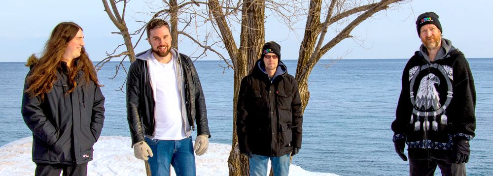 Meet The Neil MacNaughton Band: Zach, Brian, Alex and Neil.